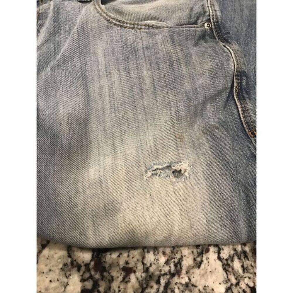 Cremieux‎ Men's Blue Denim Jeans Straight Leg Comfort Cotton Stretch Size 33x32 - Picture 12 of 12